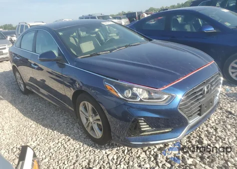 2018 Hyundai Sonata Sport z USA, uszkodzony, nr VIN 5NPE34AF6JH624123